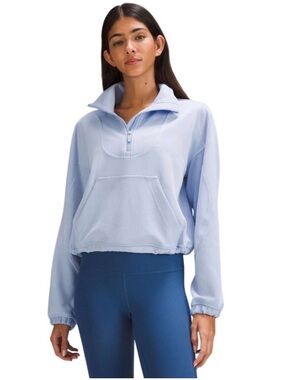 Lululemon ribbed soft stream half zip